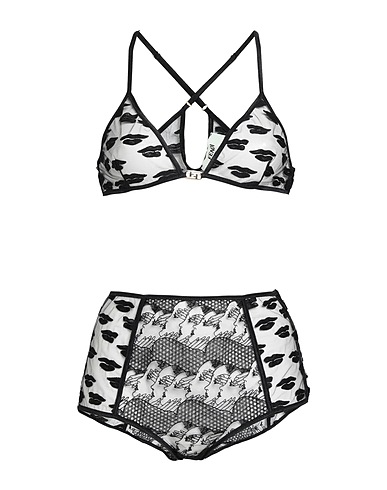 FENDI Underwear set Black 100% Polyamide, Cotton, Polyester