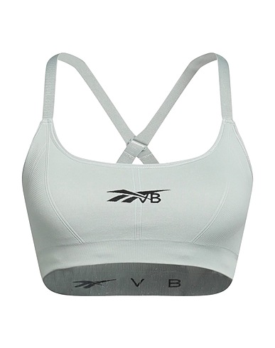 REEBOK x VICTORIA BECKHAM Top Sage green 90% Polyamide, 9% Elastane, 1% Polyester
