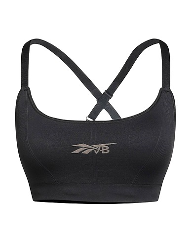 REEBOK x VICTORIA BECKHAM Top Nero 90% Poliammide, 9% Elastan, 1% Poliestere