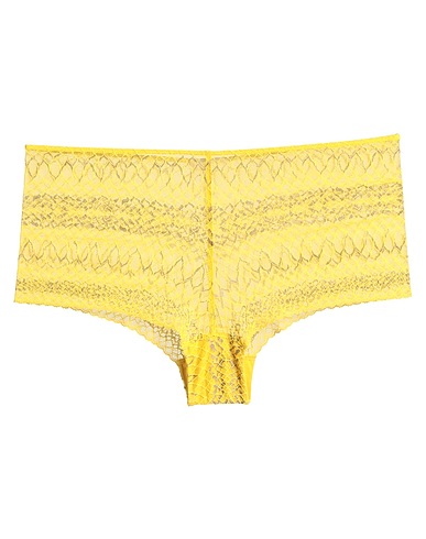 HANRO Brief Yellow 76% Polyamide, 12% Elastane, 12% Viscose