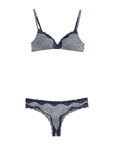 VERDISSIMA Underwear set Midnight blue 85% Polyamide, 15% Elastane