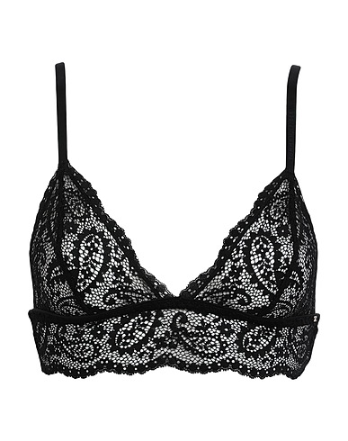 TOMMY HILFIGER Bra Black 91% Polyamide, 9% Elastane