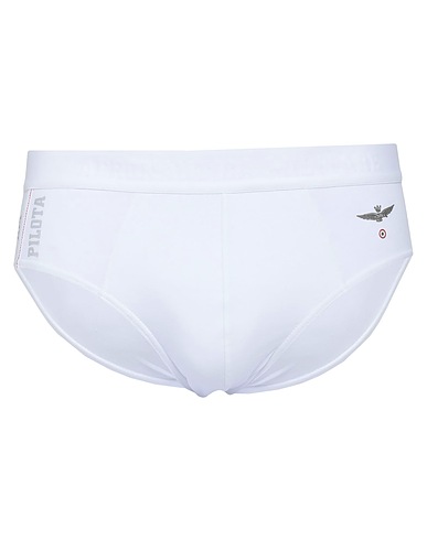 AERONAUTICA MILITARE Slip Weiß 94% Baumwolle, 6% Elastan