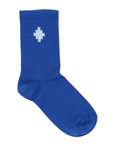 MARCELO BURLON Socks & tights Blue 85% Cotton, 10% Polyamide, 5% Elastane