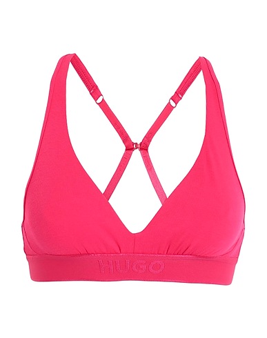HUGO Reggiseno Fucsia 93% Cotone, 7% Elastan