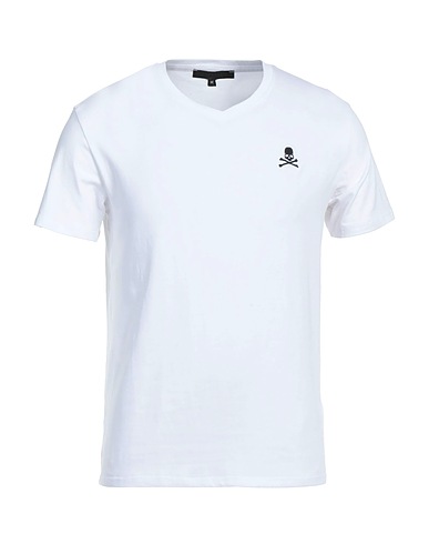 PHILIPP PLEIN Undershirt White 95% Cotton, 5% Elastane