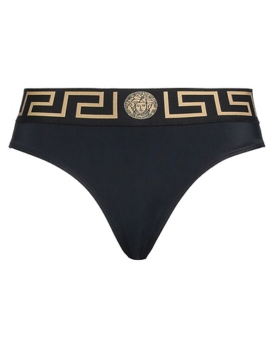 VERSACE Bikini Schwarz 78% Polyamid, 22% Elastan, Polyester