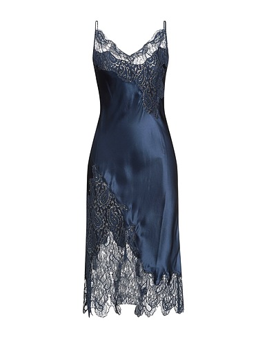 ROSAMUND MOISELLE Slip Midnight blue 100% Rayon, Polyester
