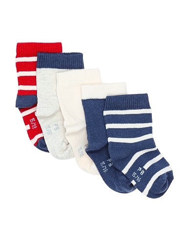 PETIT BATEAU Socks & tights Midnight blue 77% Cotton, 22% Polyamide, 1% Elastane