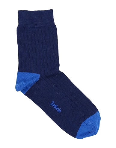 SINFONIE Calze e Calzini Blu notte 90% Cotone, 7% Poliammide, 3% Elastan