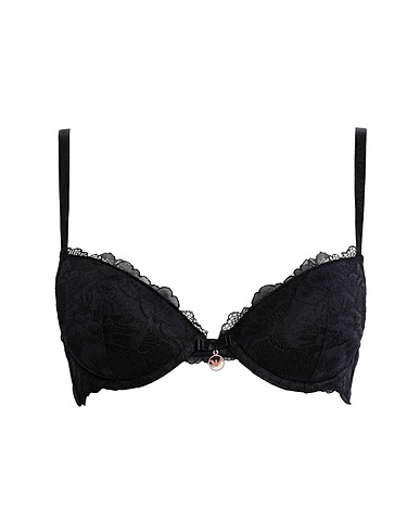 EMPORIO ARMANI Bra Black 91% Polyamide, 9% Elastane