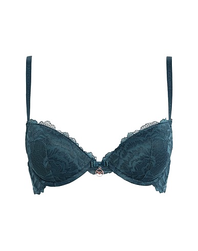 EMPORIO ARMANI Bra Deep teal 91% Polyamide, 9% Elastane