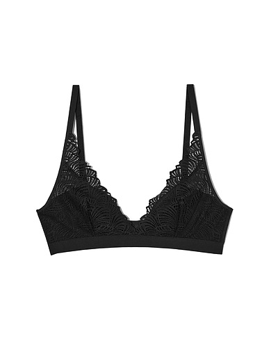 COS Bra Black 89% Polyamide, 11% Elastane