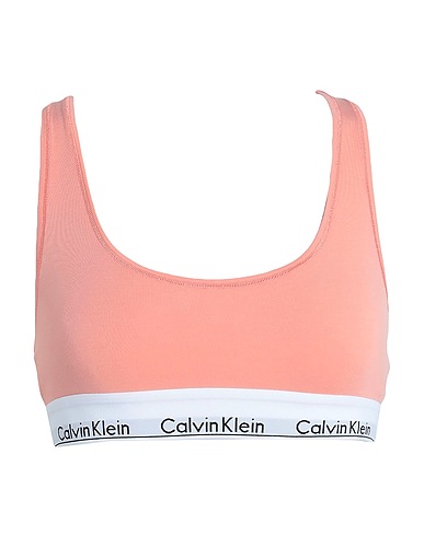 CALVIN KLEIN UNDERWEAR Soutien-gorge UNLINED BRALETTE
 Saumon 53% Coton, 35% Modal, 12% Élasthanne