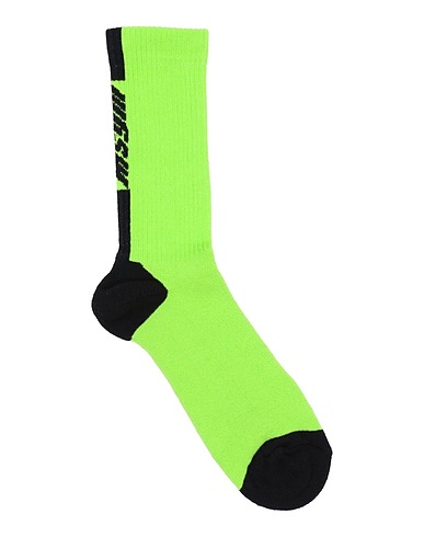 MSGM Calze e Calzini Verde 85% Cotone, 10% Poliammide, 5% Elastan