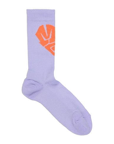MSGM Socks & tights Lilac 85% Cotton, 10% Polyamide, 5% Elastane