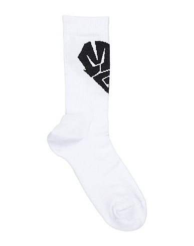 MSGM Socks & tights White 85% Cotton, 10% Polyamide, 5% Elastane