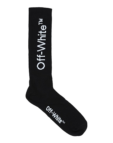 OFF-WHITE™ Short socks Black 80% Cotton, 15% Polyamide, 5% Elastane