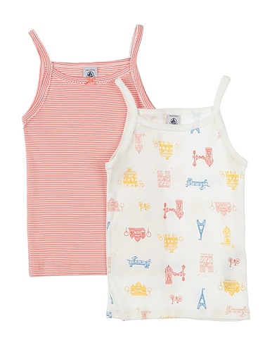 PETIT BATEAU Undershirt White 100% Cotton