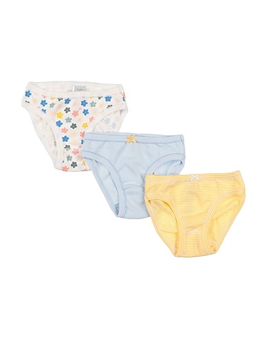 PETIT BATEAU Slip Gelb 100% Baumwolle