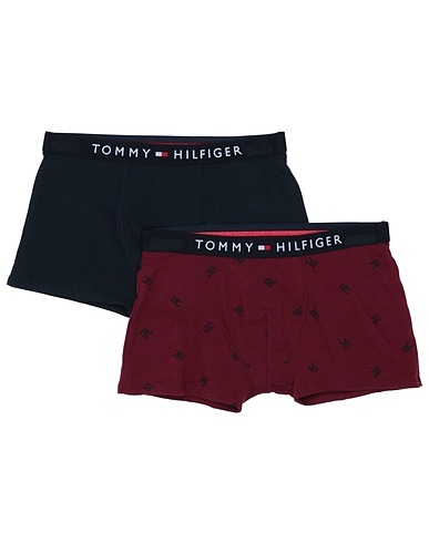 TOMMY HILFIGER Boxer Burgundy 95% Cotton, 5% Elastane