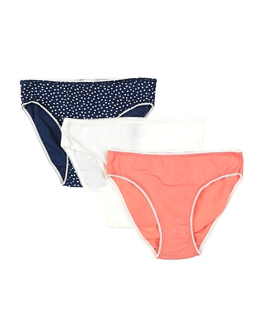 PETIT BATEAU Slip Salmone 93% Cotone, 7% Elastan