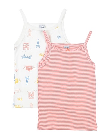 PETIT BATEAU Undershirt Salmon pink 100% Cotton