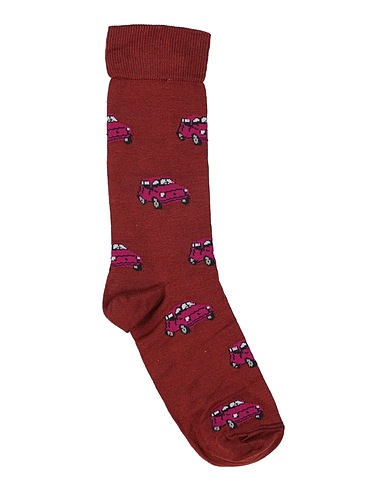LANZA LE CALZE Socks & tights Rust 90% Cotton, 10% Elastane