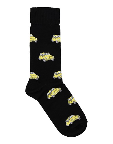 LANZA LE CALZE Socks & tights Black 90% Cotton, 10% Elastane