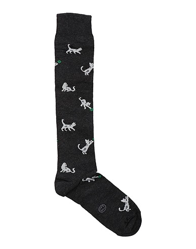 LANZA LE CALZE Socken & Strümpfe Braungrau 90% Baumwolle, 10% Elastan