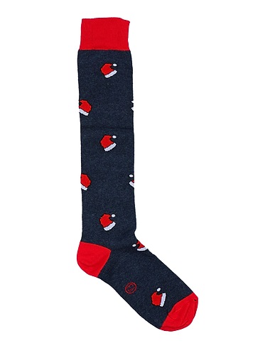 LANZA LE CALZE Socks & tights Slate blue 90% Cotton, 10% Elastane