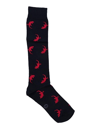 LANZA LE CALZE Chaussettes et collants Bleu nuit 90% Coton, 10% Élasthanne