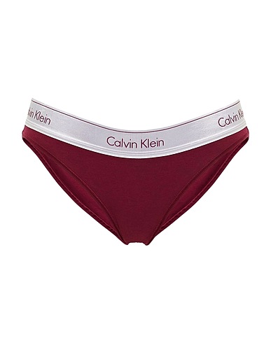 CALVIN KLEIN UNDERWEAR Brief Burgundy 53% Cotton, 35% Modal, 12% Elastane