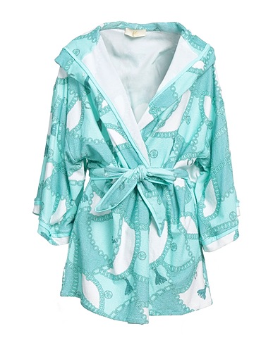 IU RITA MENNOIA Dressing gowns & bathrobes TURCHESE 75% Cotton, 17% Polyamide, 8% Elastane