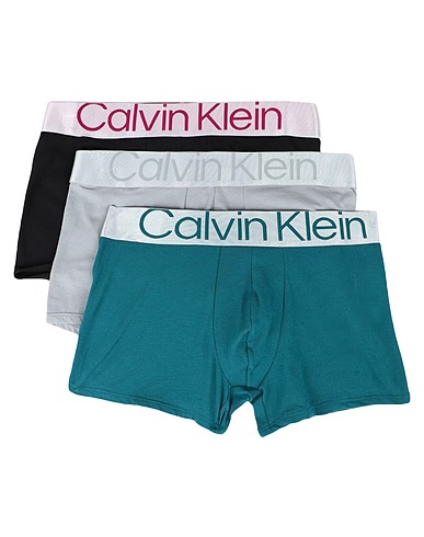 CALVIN KLEIN UNDERWEAR Boxer Deep teal 95% Cotton, 5% Elastane