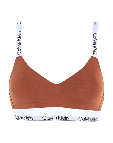 CALVIN KLEIN UNDERWEAR Bra Tan 53% Cotton, 35% Lyocell, 12% Elastane