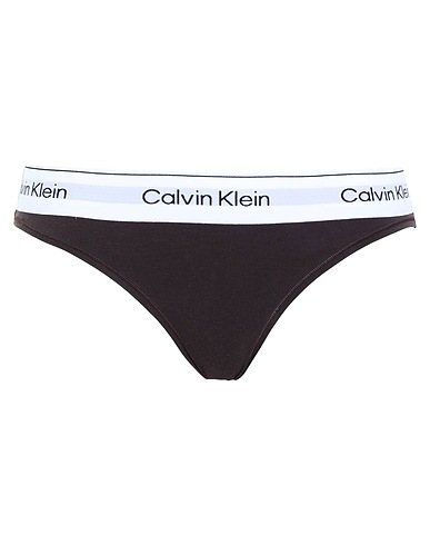 CALVIN KLEIN UNDERWEAR Slip Dunkelbraun 53% Baumwolle, 35% Lyocell, 12% Elastan