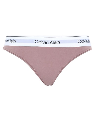 CALVIN KLEIN UNDERWEAR Slip Nocciola 53% Cotone, 35% Lyocell, 12% Elastan
