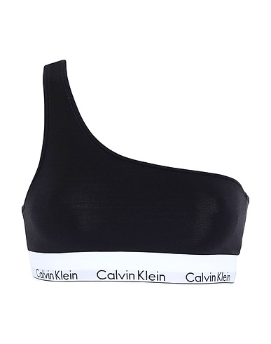 CALVIN KLEIN UNDERWEAR Bra Black 53% Cotton, 35% Modal, 12% Elastane