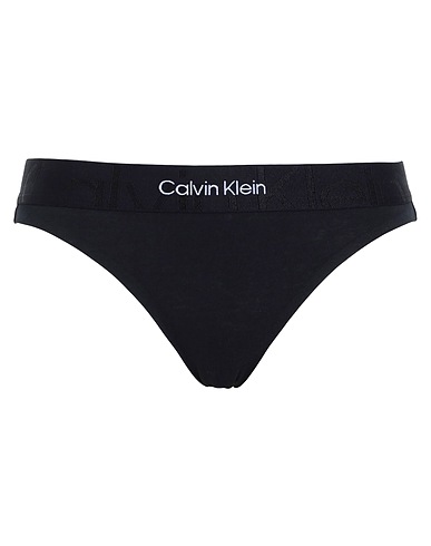CALVIN KLEIN UNDERWEAR Slip Nero 90% Cotone, 10% Elastan