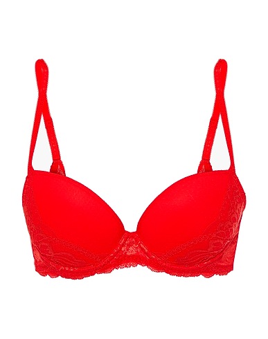 SIMONE PÉRÈLE Bra Red 42% Polyurethane, 29% Polyester, 22% Polyamide, 7% Elastane