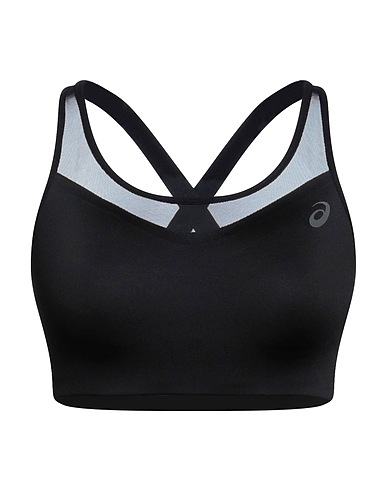 ASICS Sports bras Black 88% Polyester, 12% Elastane