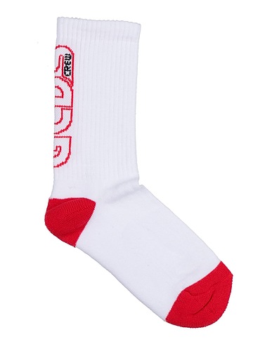 GCDS MINI Calze e Calzini Bianco 90% Cotone, 7% Poliammide, 3% Elastan