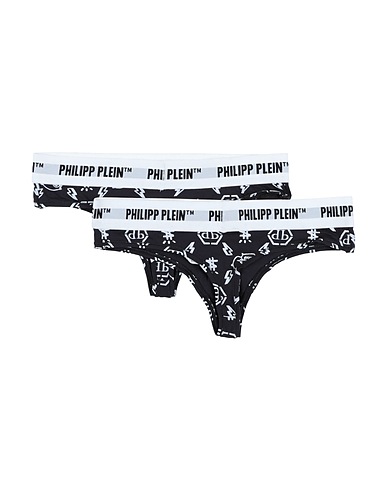 PHILIPP PLEIN Slip Schwarz 95% Baumwolle, 5% Elastan