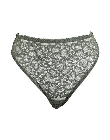 TOPSHOP Slip Militärgrün 89% Polyamid, 11% Elastan, Baumwolle