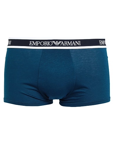 EMPORIO ARMANI Boxer Deep teal 52% Modal, 48% Cotton