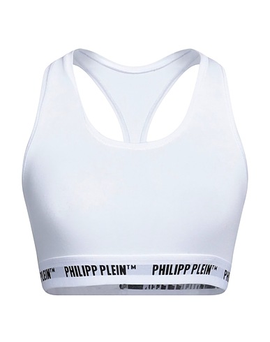 PHILIPP PLEIN Bra White 95% Cotton, 5% Elastane
