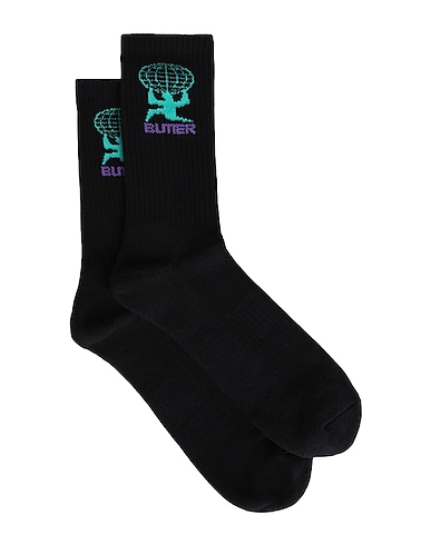 BUTTER GOODS Socks & tights TERRAIN SOCKS Black 70% Cotton, 30% Acrylic