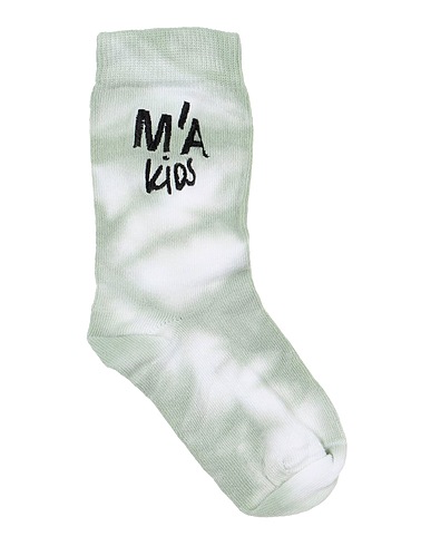 M'A KIDS Socks & tights Light green 75% Cotton, 20% Polyamide, 5% Elastane