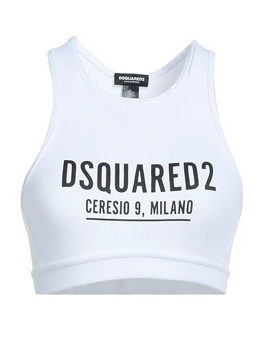 DSQUARED2 Bra White 80% Cotton, 20% Elastane
